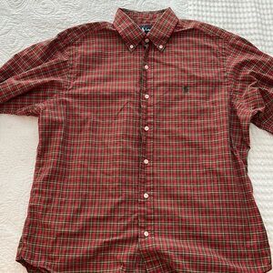 Vintage Polo Button Up - Large
